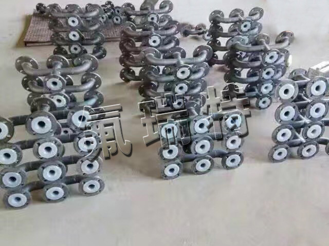 鋼襯四氟管道、管件